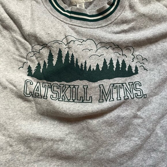 Cropped Grey Sweater - Picture 5 of 5